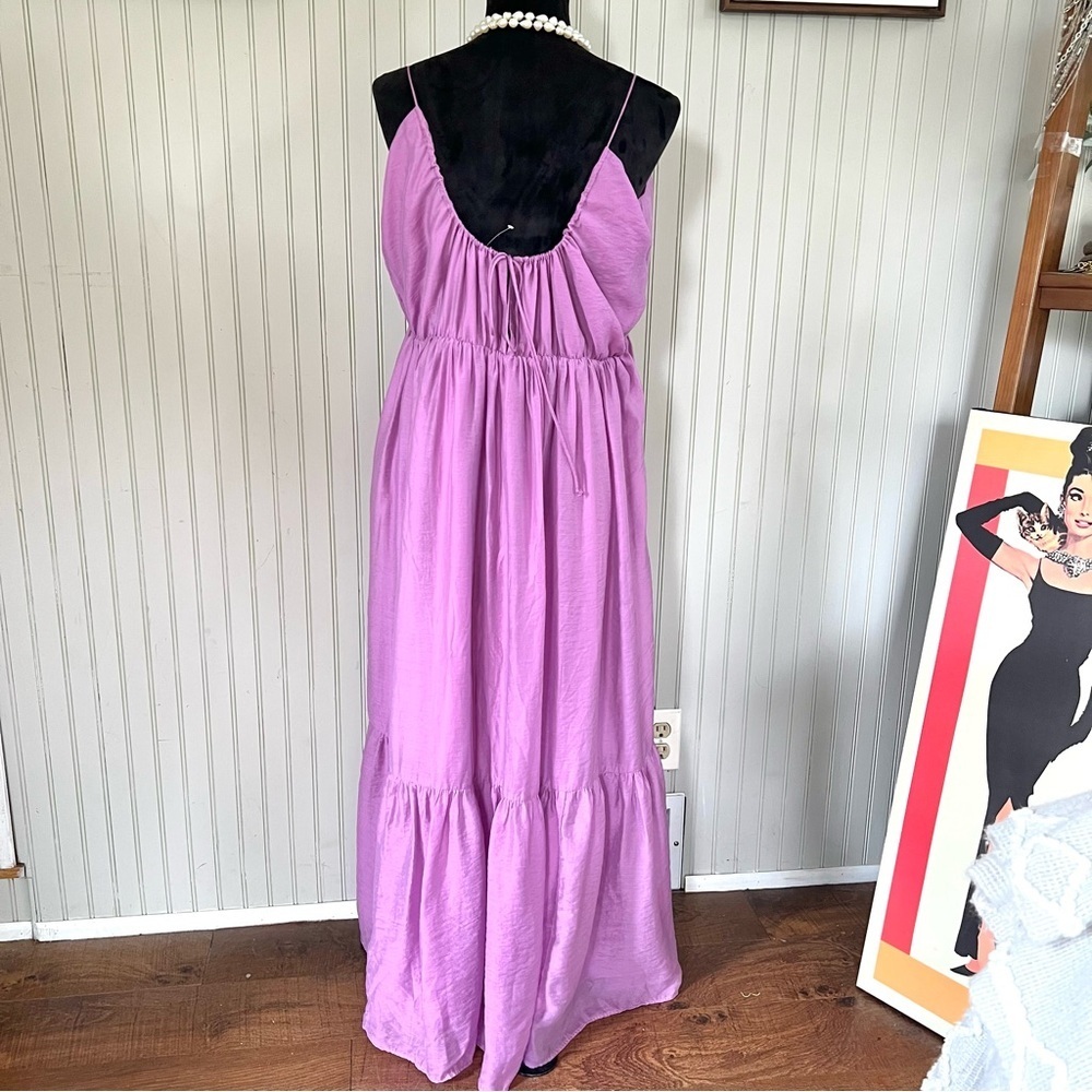 Abercrombie & Fitch Lavender/Purple Maxi Dress - Picture 8 of 11